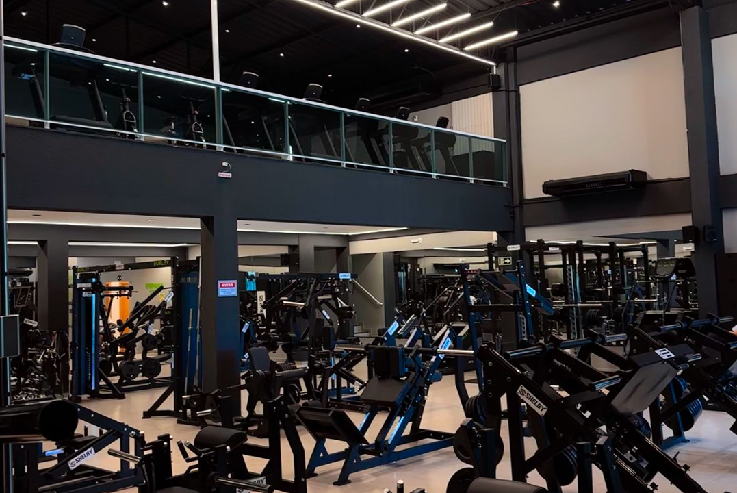 Imagem da estrutura da academia