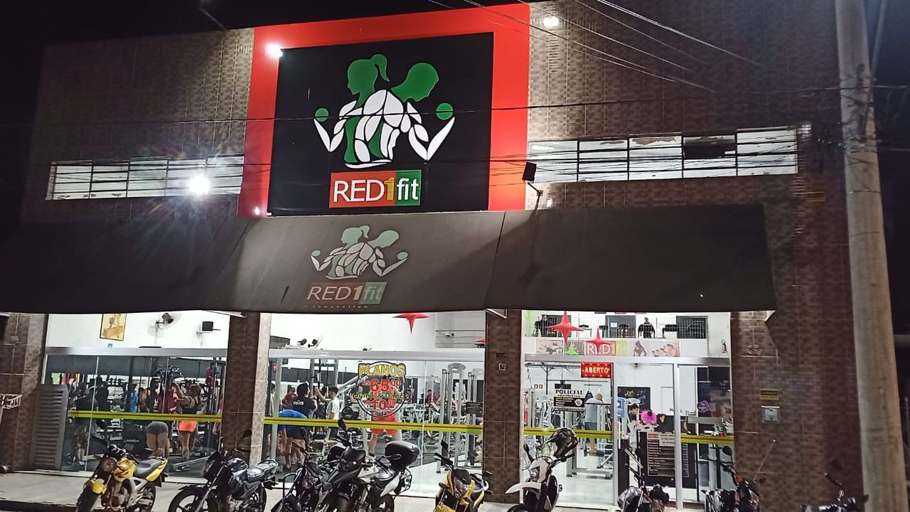 Imagem da estrutura da academia