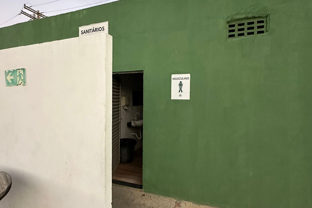 Imagem da estrutura da academia