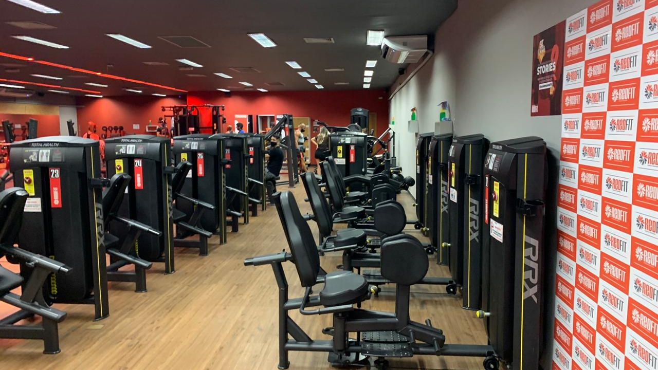 Imagem da estrutura da academia
