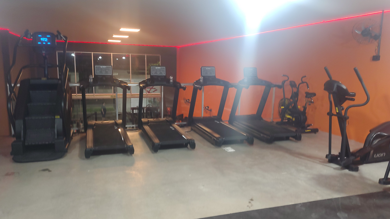 Imagem da estrutura da academia