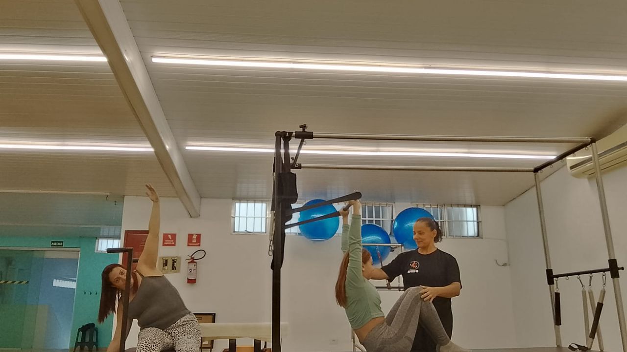 Imagem da estrutura da academia