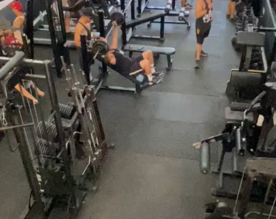 Imagem da estrutura da academia