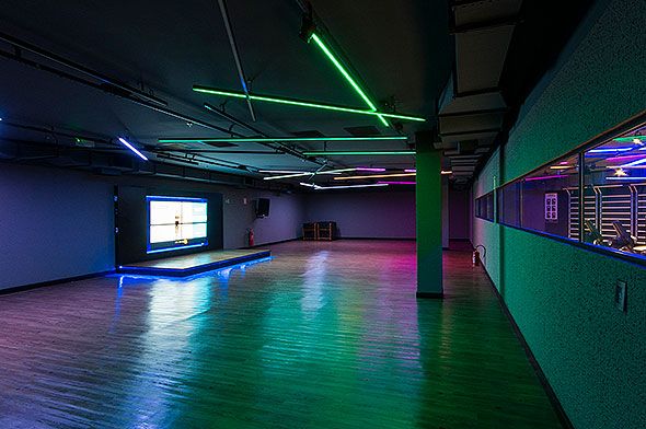 Imagem da estrutura da academia