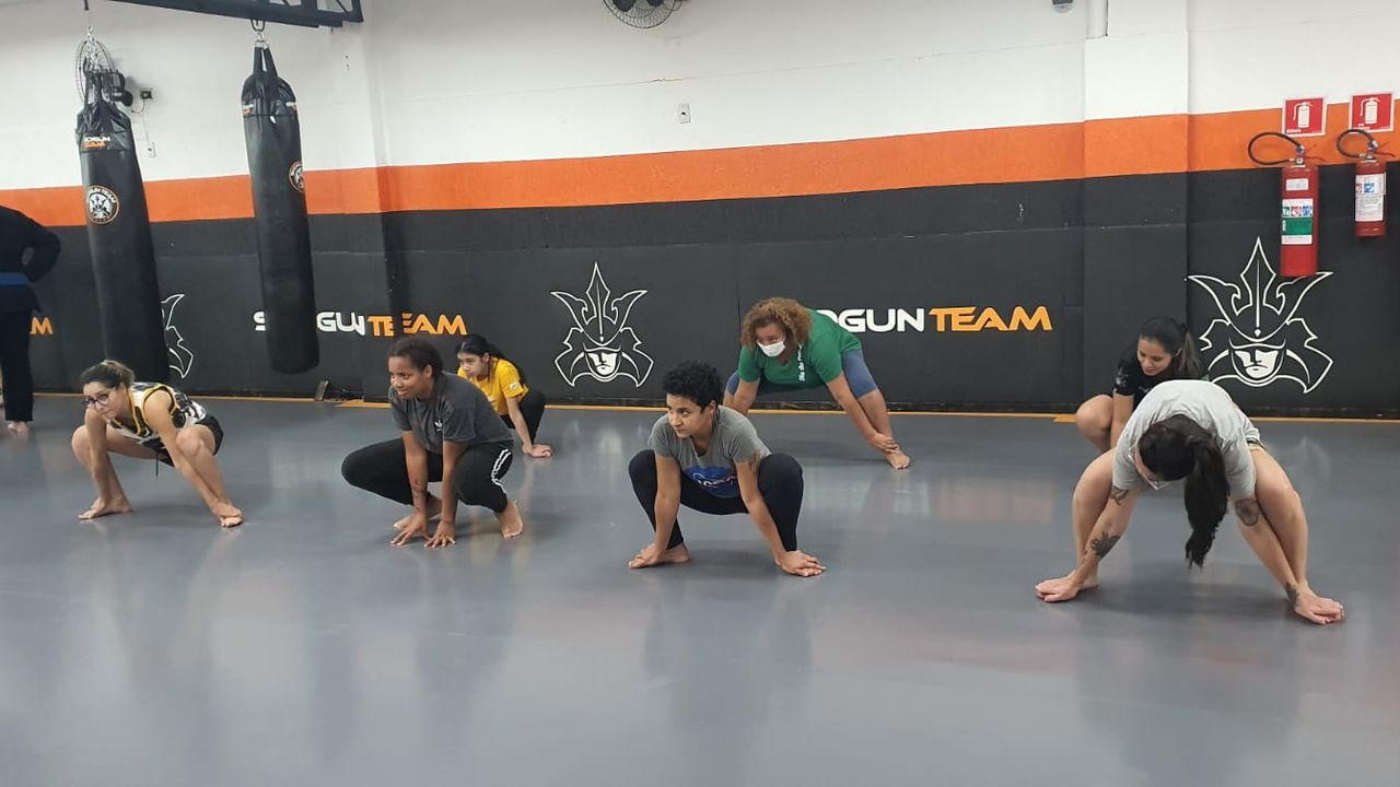 Imagem da estrutura da academia