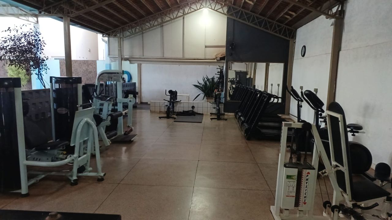 Imagem da estrutura da academia