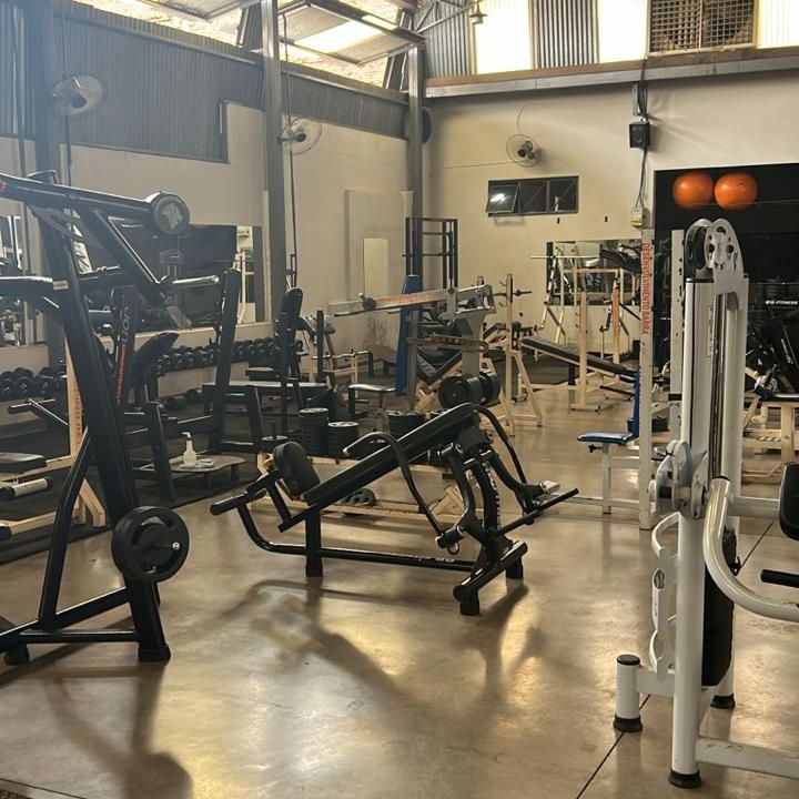 Imagem da estrutura da academia