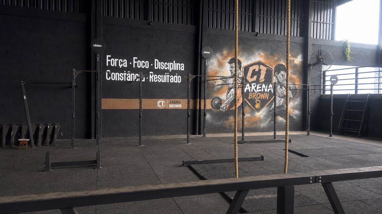 Imagem da estrutura da academia