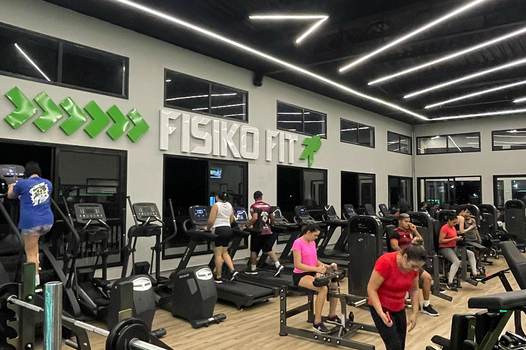 Imagem da estrutura da academia