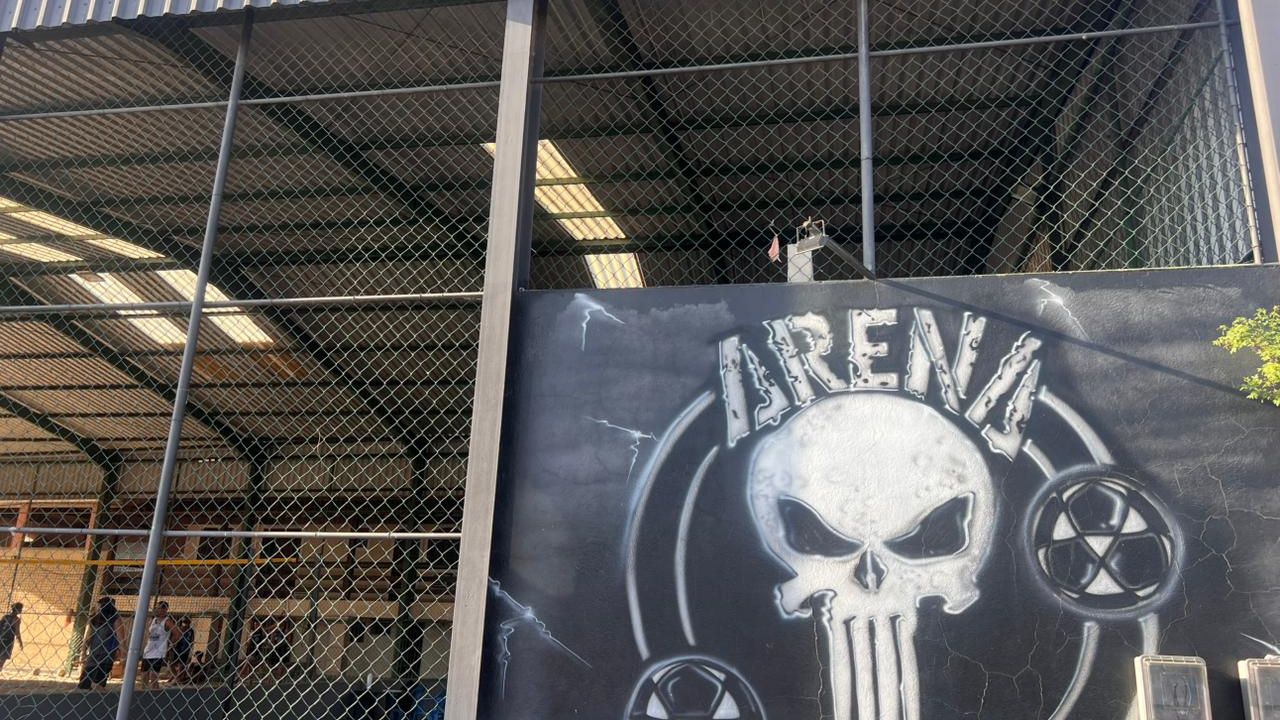 Imagem da estrutura da academia