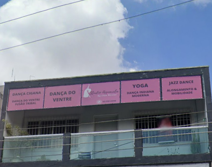 Imagem da estrutura da academia