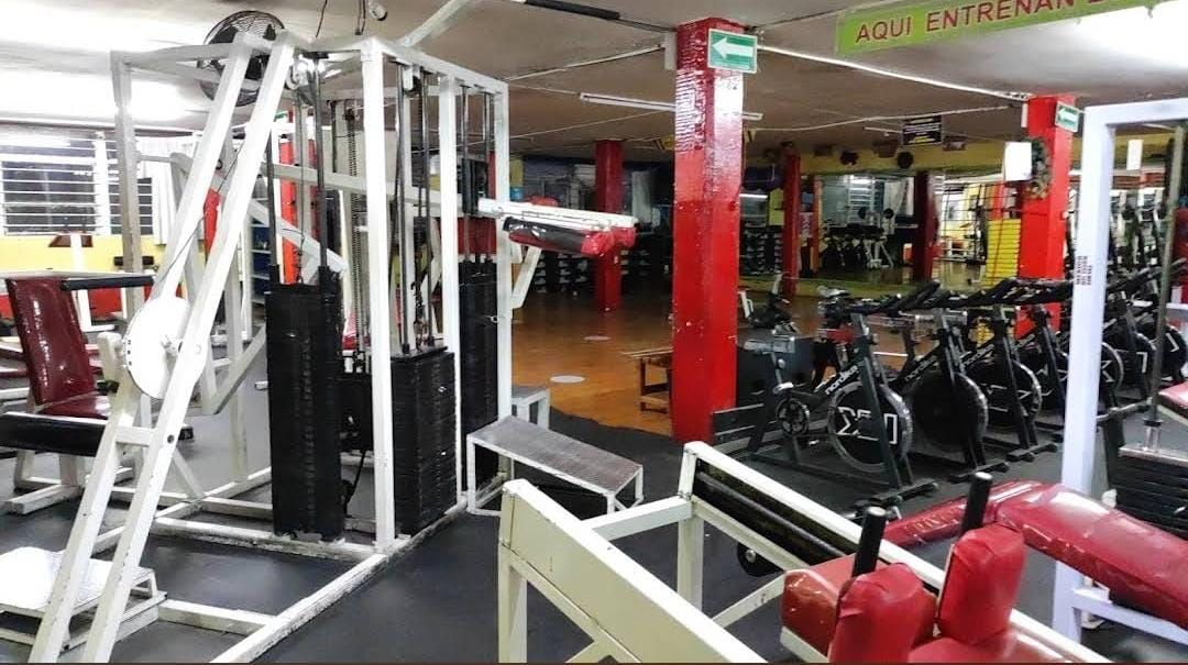Imagem da estrutura da academia