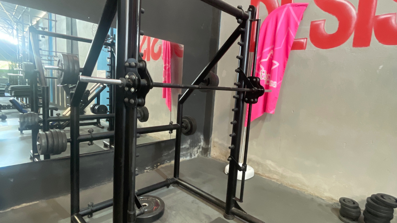 Imagem da estrutura da academia