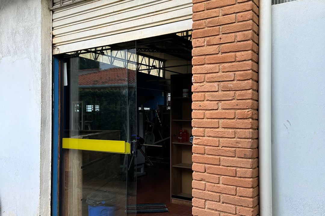 Imagem da estrutura da academia