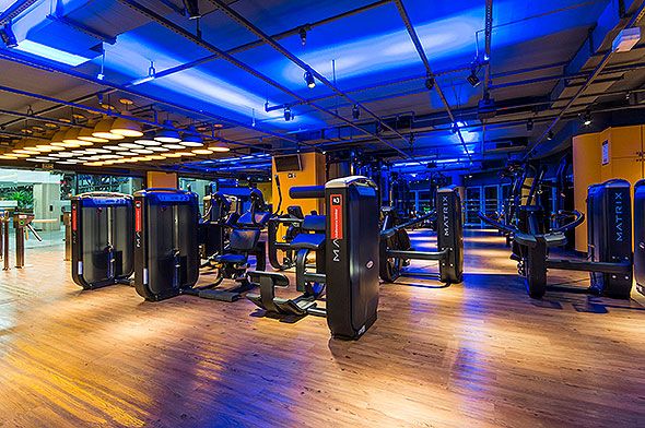 Imagem da estrutura da academia