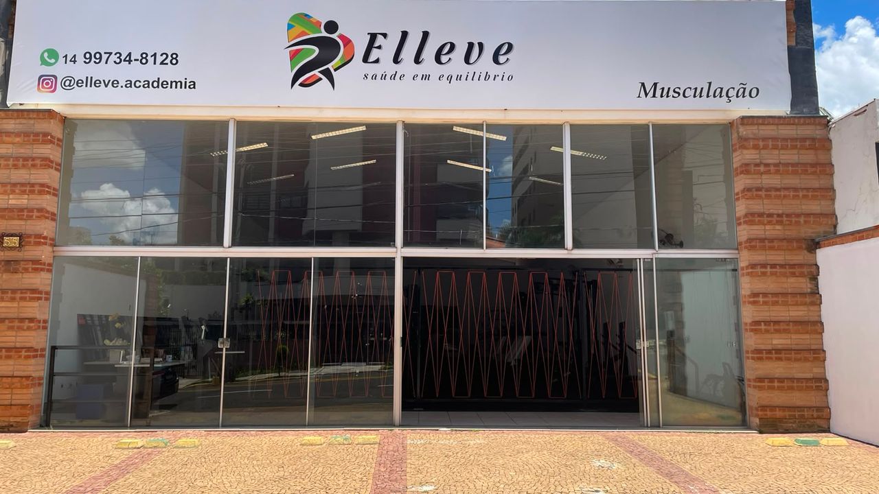 Imagem da estrutura da academia