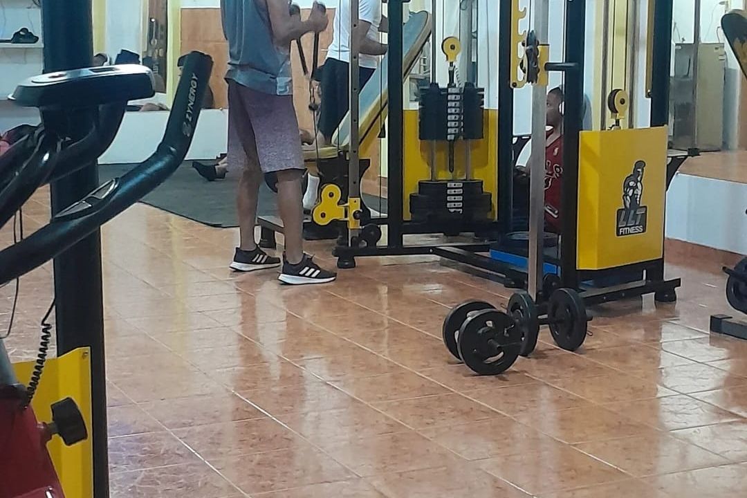 Imagem da estrutura da academia