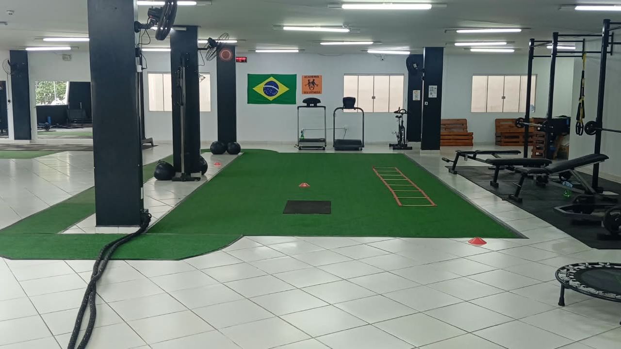 Imagem da estrutura da academia