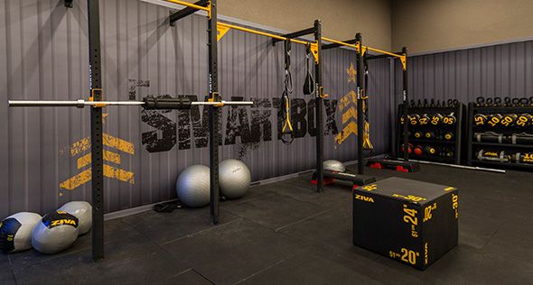 Imagem da estrutura da academia