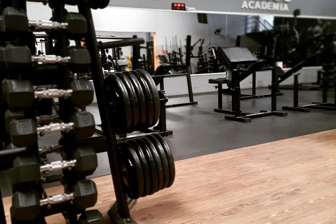 Imagem da estrutura da academia