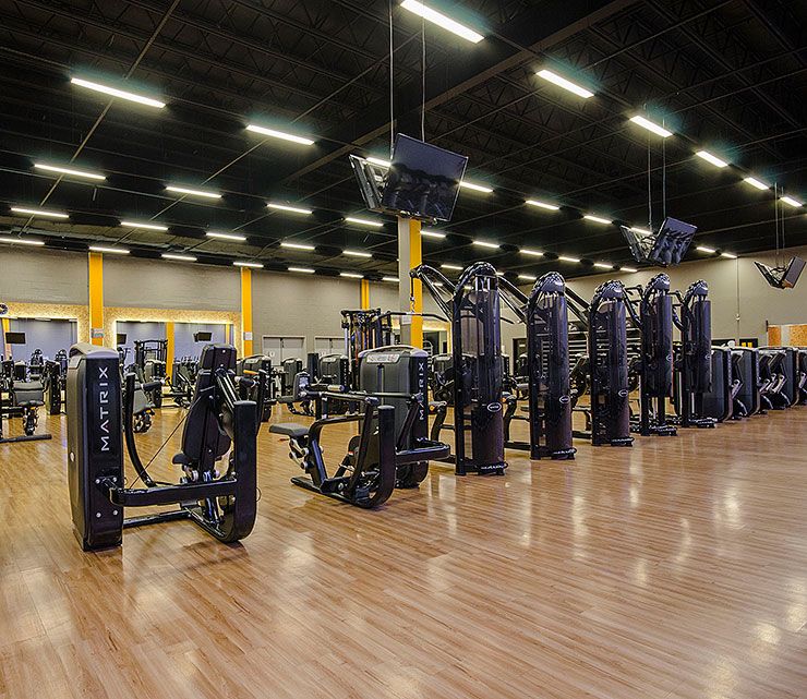 Imagem da estrutura da academia