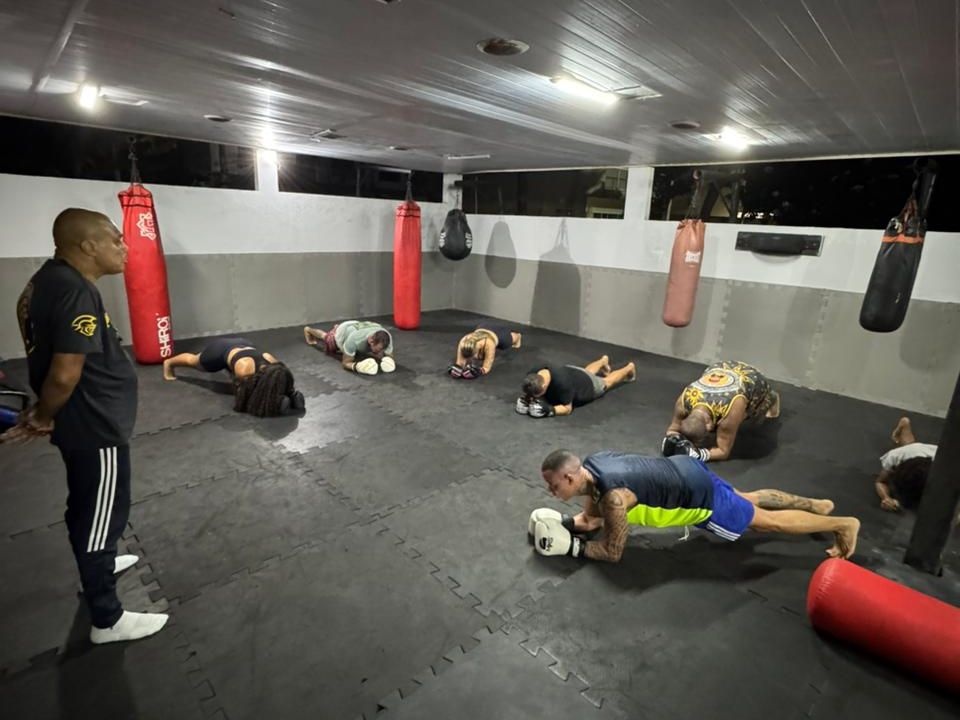 Imagem da estrutura da academia