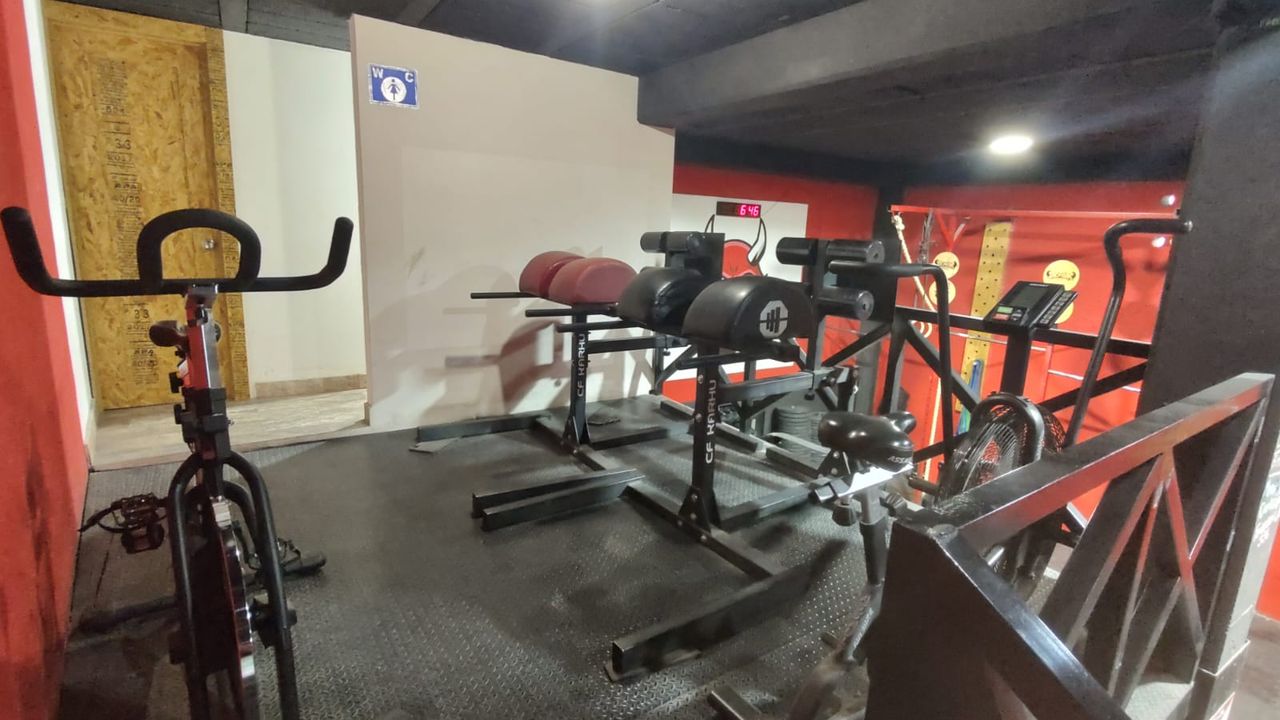 Imagem da estrutura da academia