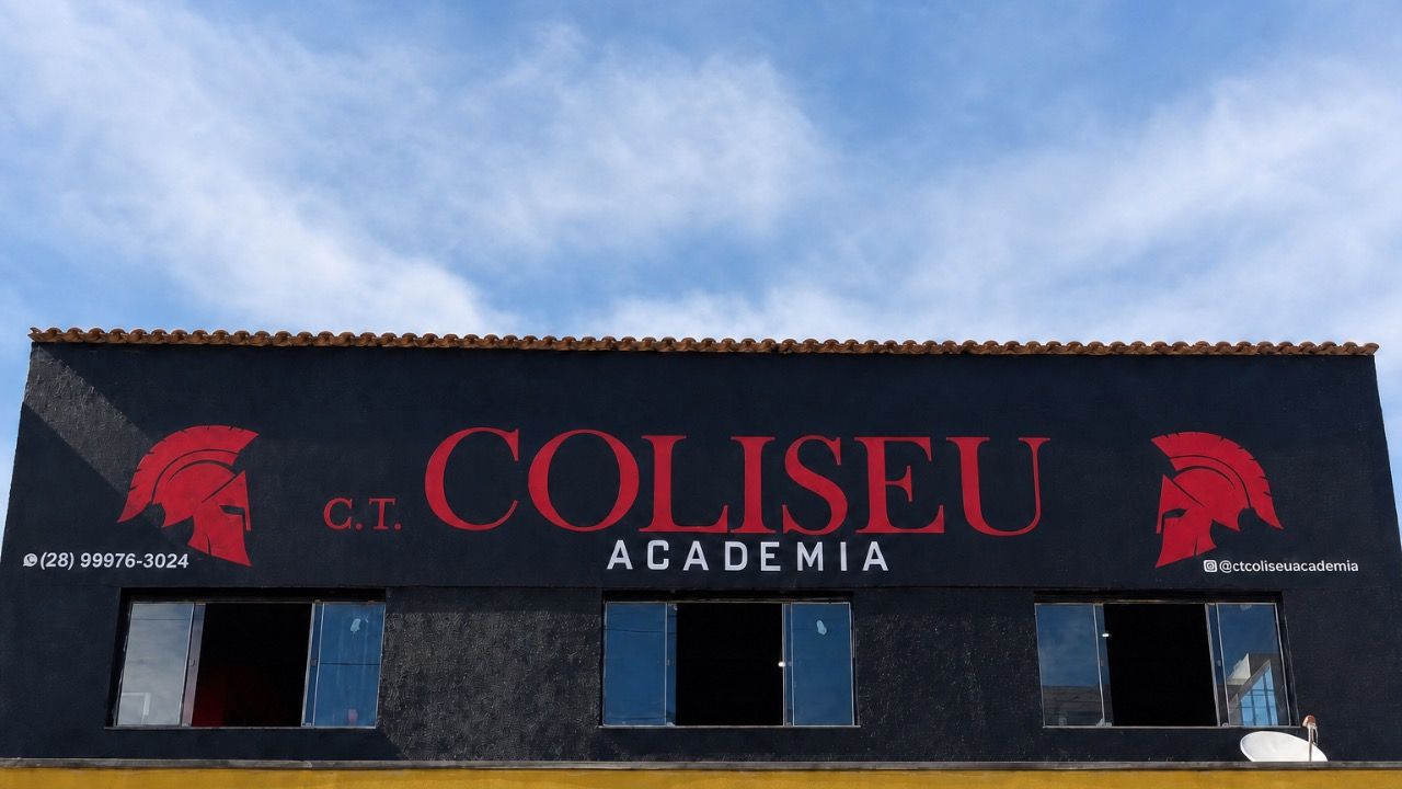 Imagem da estrutura da academia