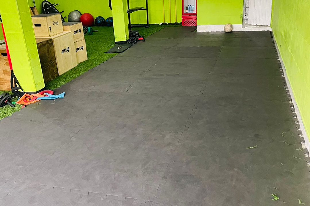 Imagem da estrutura da academia