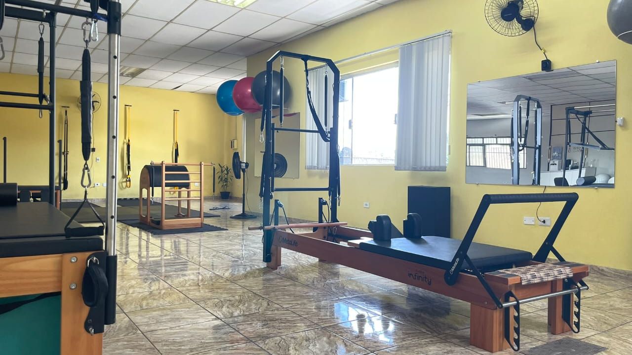 Imagem da estrutura da academia