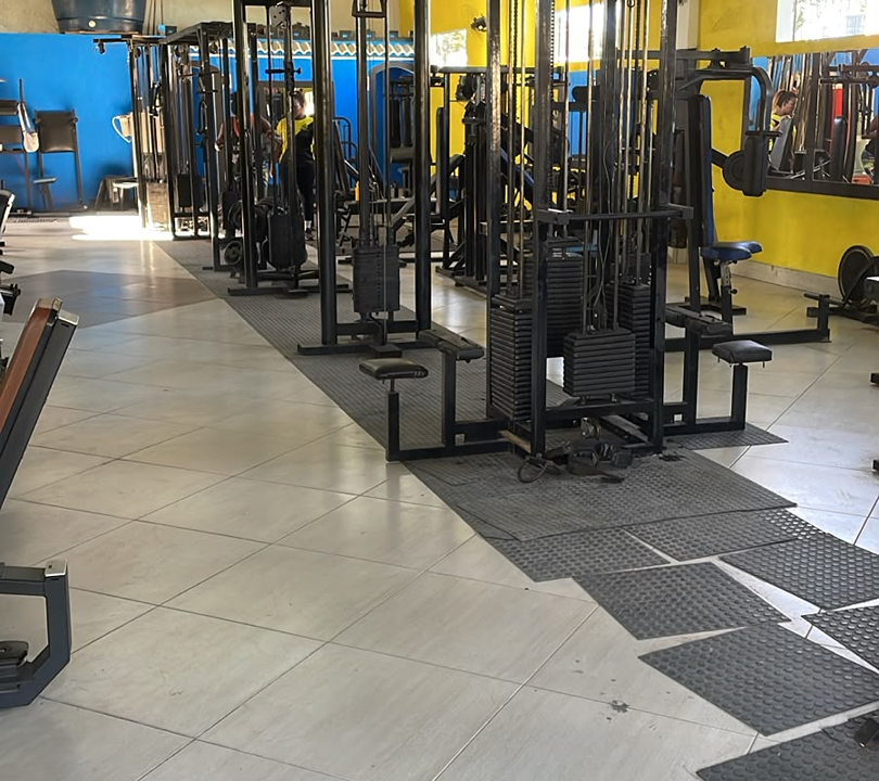 Imagem da estrutura da academia