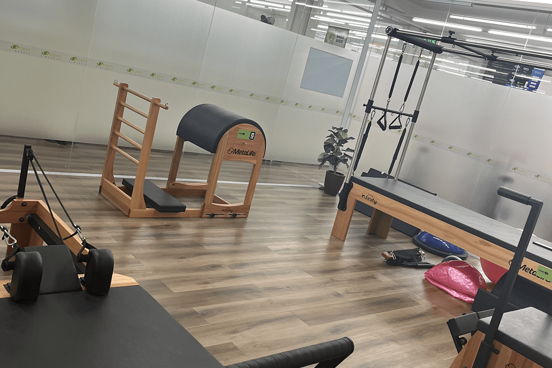 Imagem da estrutura da academia