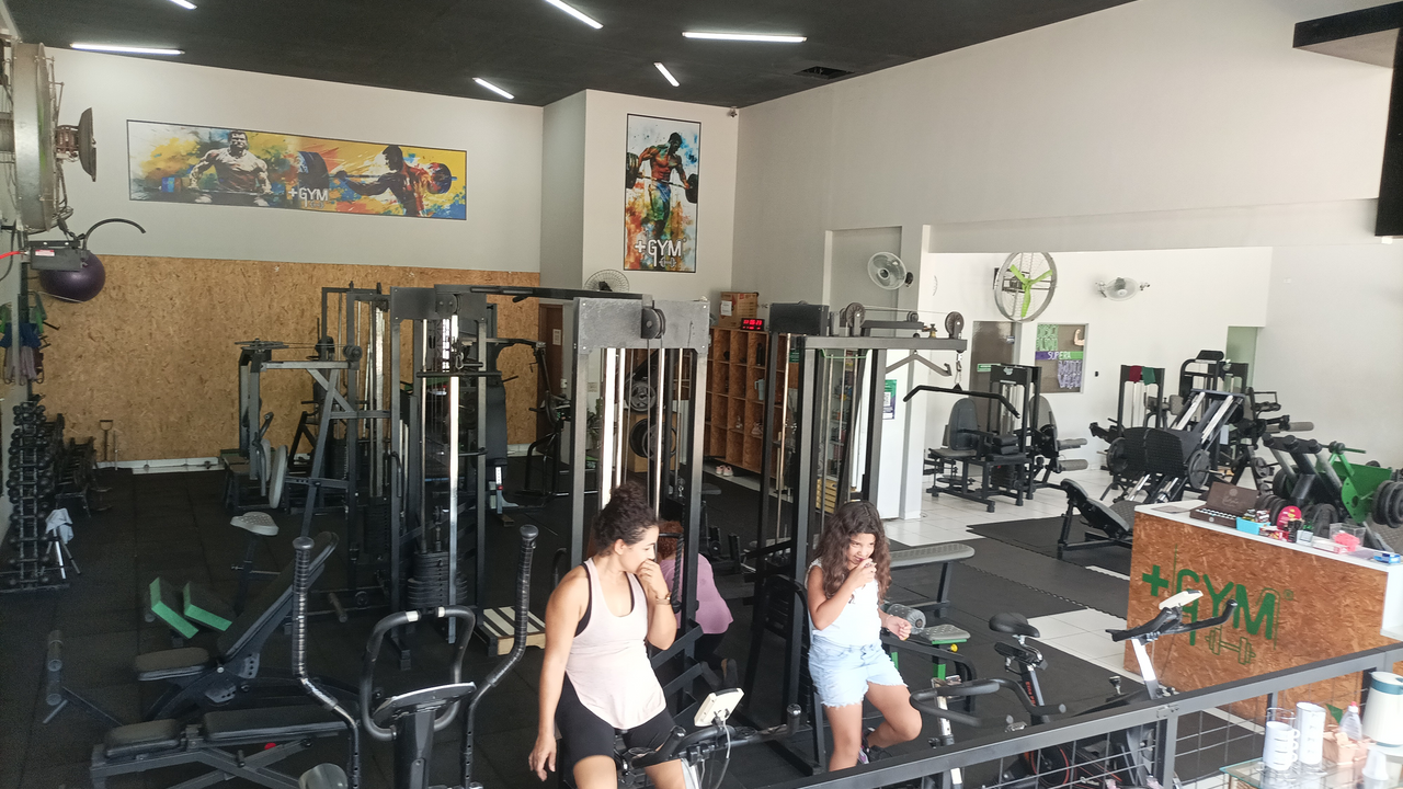 Imagem da estrutura da academia