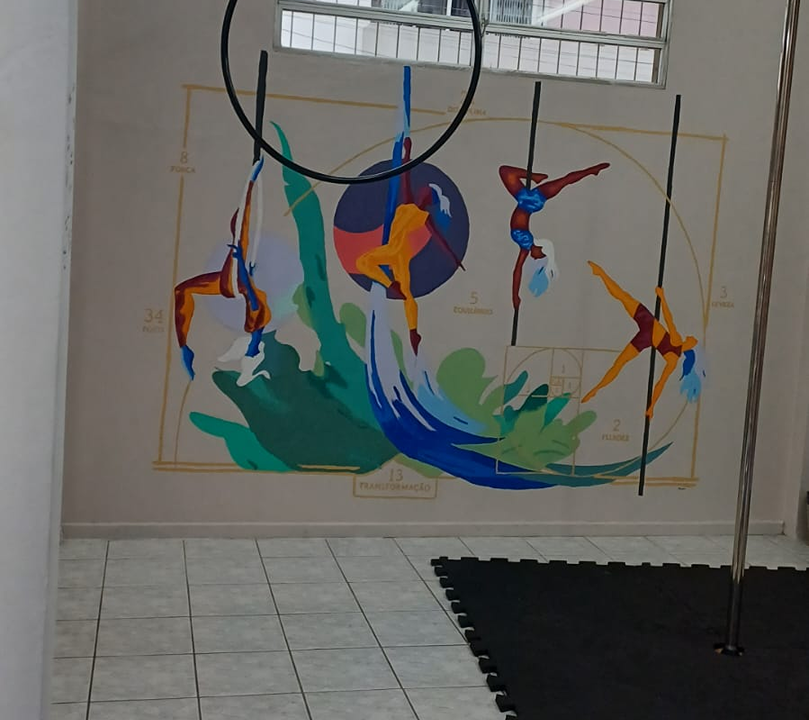 Imagem da estrutura da academia