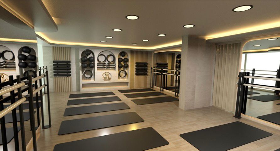 Imagem da estrutura da academia