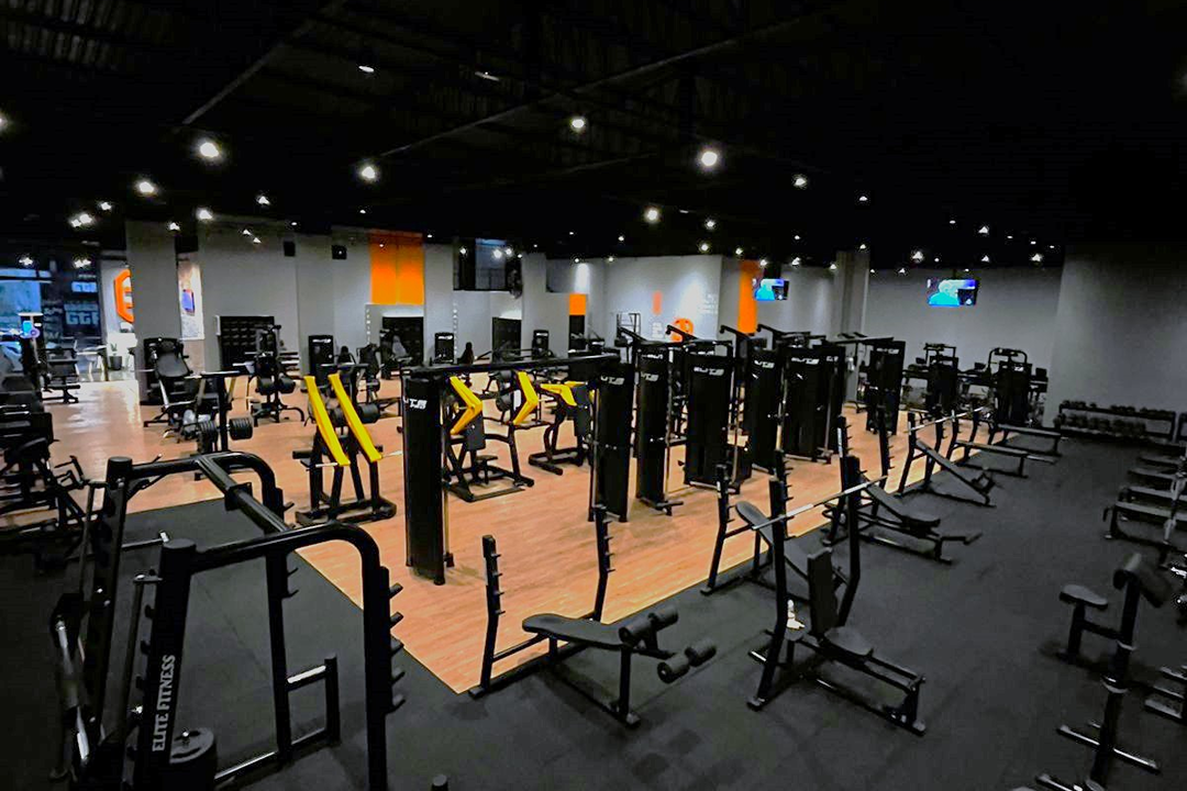 Imagem da estrutura da academia