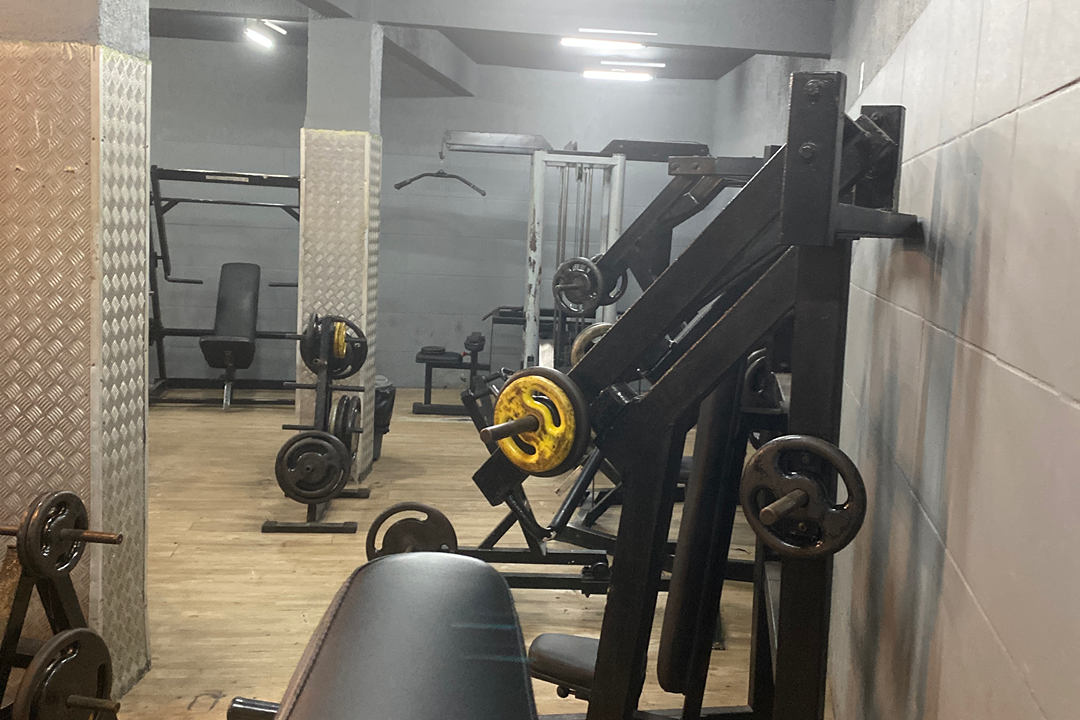 Imagem da estrutura da academia