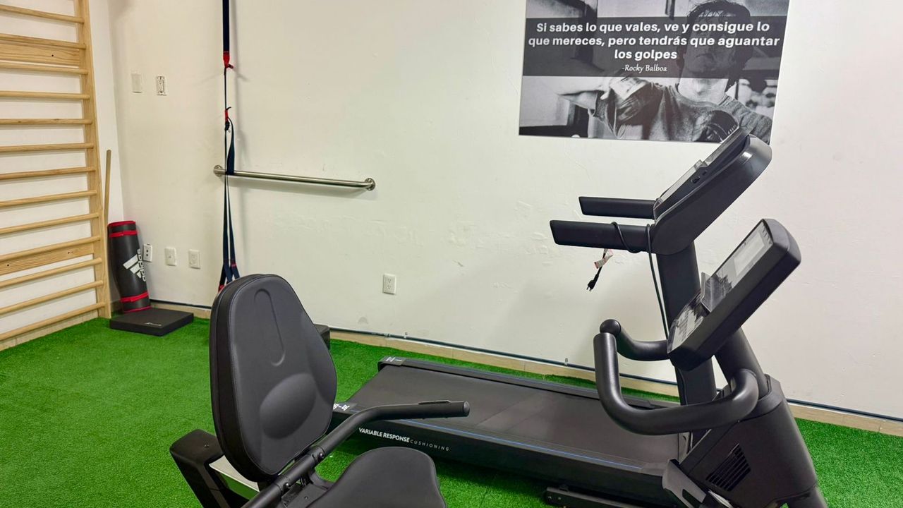 Imagem da estrutura da academia