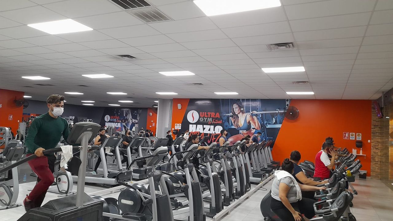 Imagem da estrutura da academia