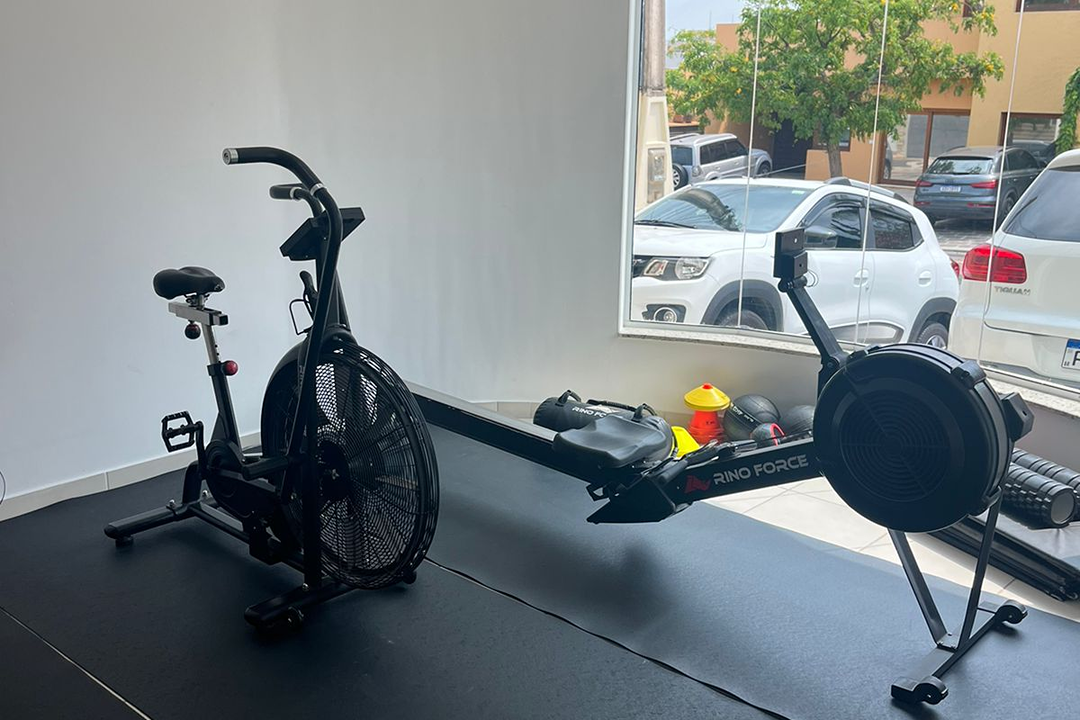 Imagem da estrutura da academia