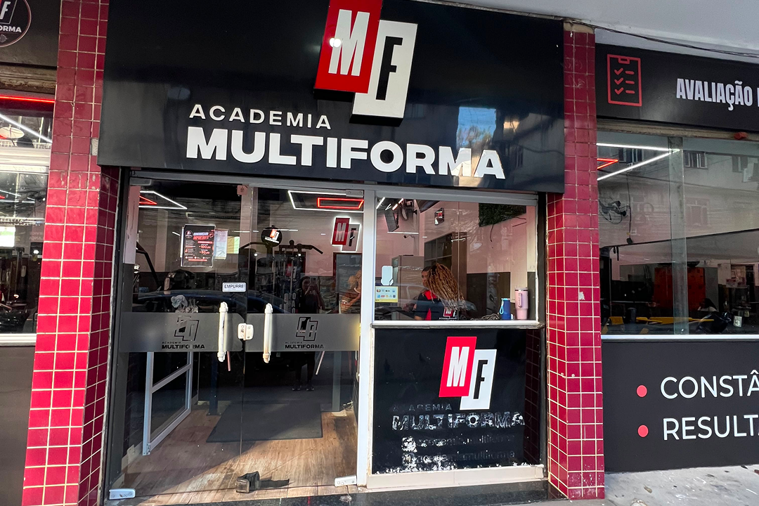 Imagem da estrutura da academia