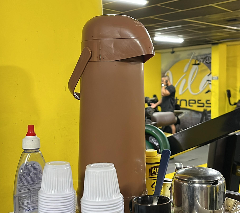 Imagem da estrutura da academia