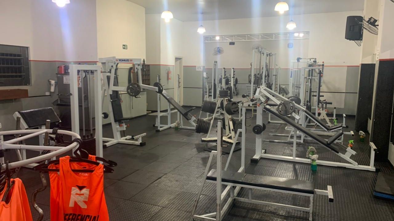 Imagem da estrutura da academia