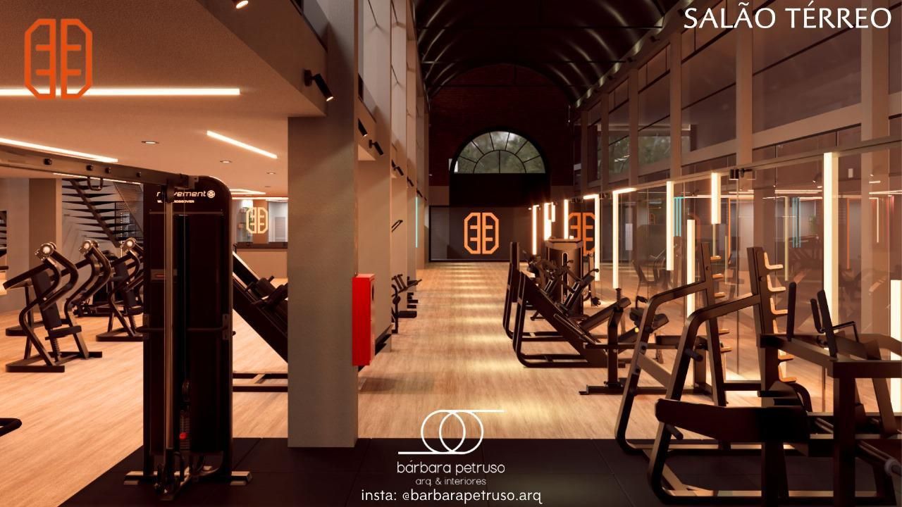 Imagem da estrutura da academia