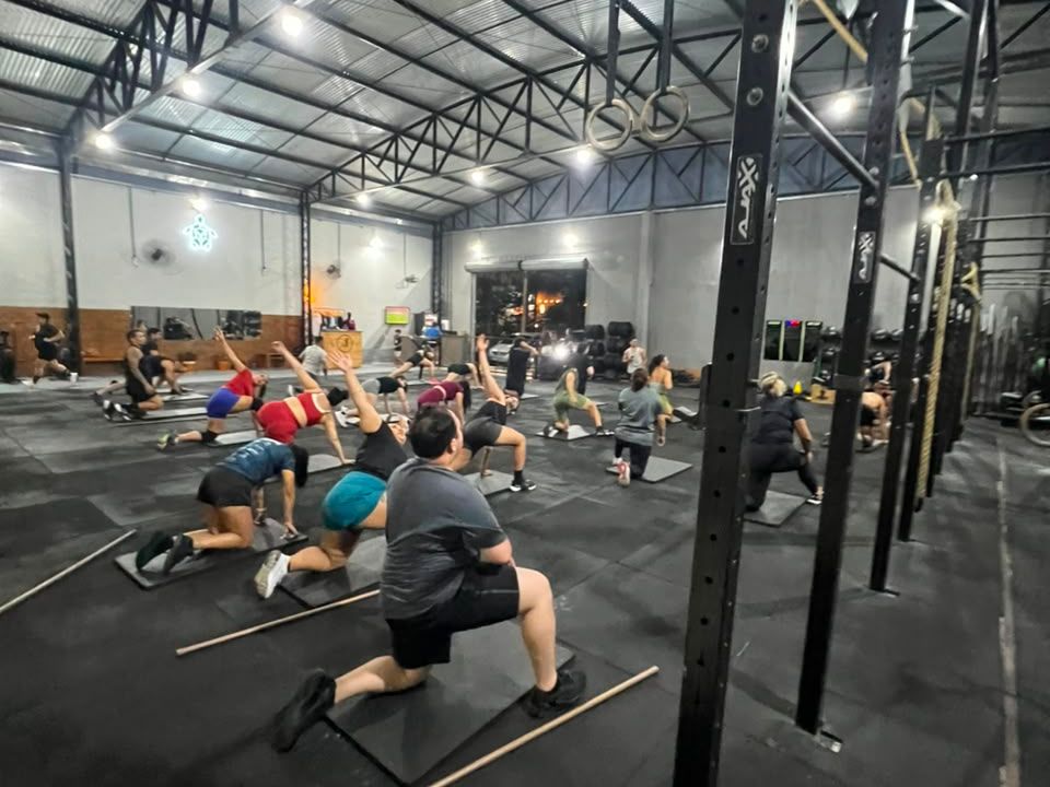 Imagem da estrutura da academia