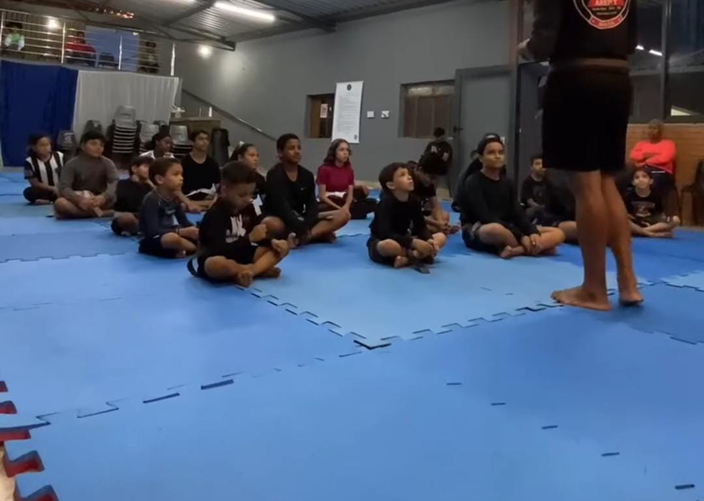 Imagem da estrutura da academia