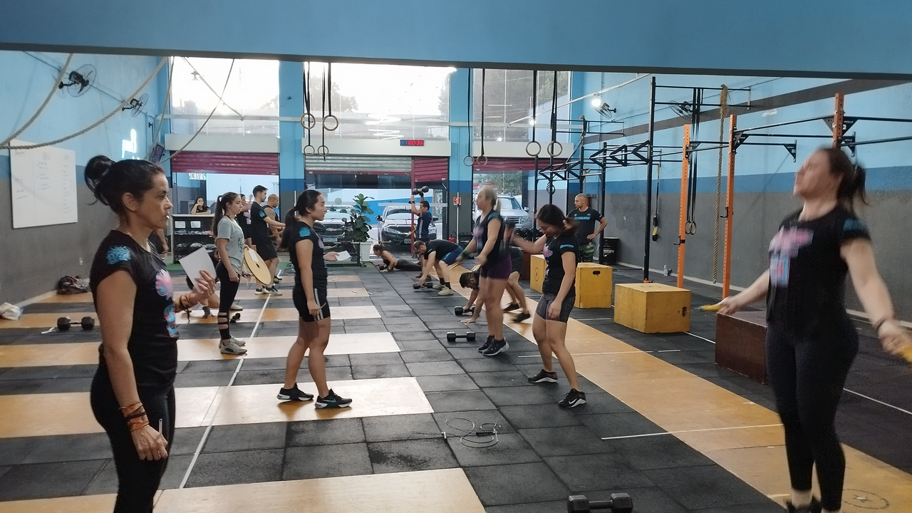 Imagem da estrutura da academia