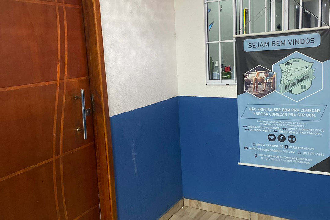 Imagem da estrutura da academia