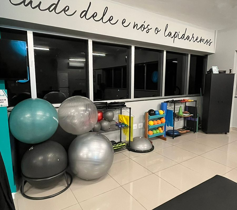 Imagem da estrutura da academia
