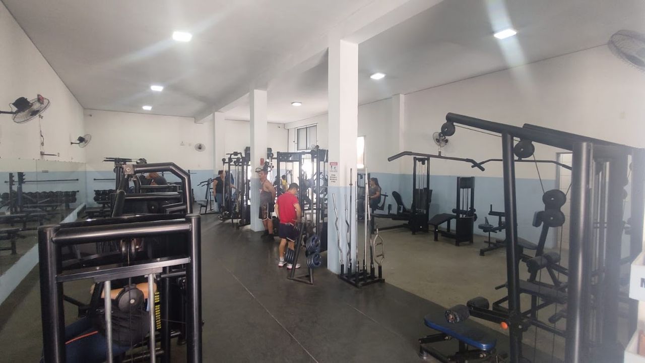 Imagem da estrutura da academia